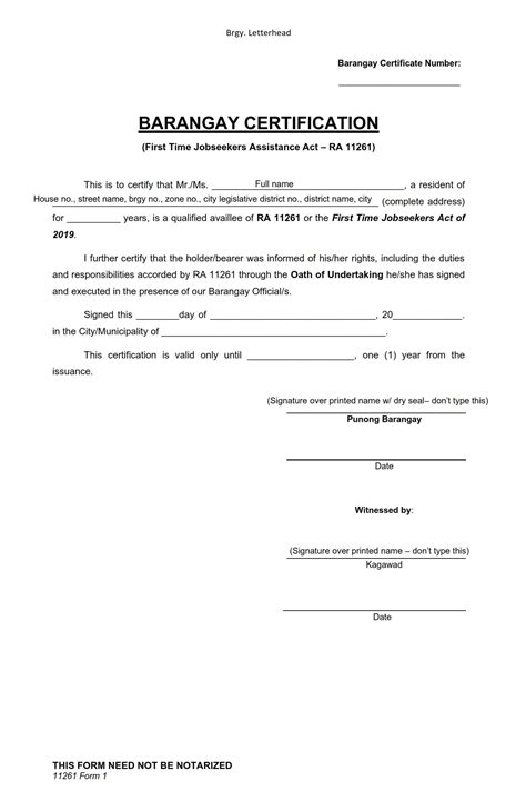 Free NBI Clearance for First Time Job Seekers: Requirements .